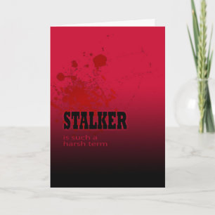 De Kaart van de Valentijnsdag van Stalker