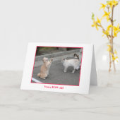 De kaart van de verjaardag (Gele Bloem)