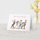 De kaart van de verjaardag (Gele Bloem)