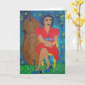 De Kaart van de verjaardag (Gele Bloem)