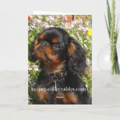 De kaart van de verjaardag: Charles van de koning (Achterkant)