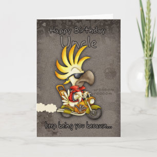 De Kaart van de verjaardag - Oom Birthday Card -