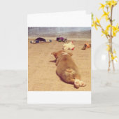 De kaart van de Verjaardag van Corgi (Gele Bloem)