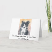 De Kaart van de Verjaardag van Corgis van het (Achterkant)