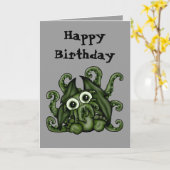 De Kaart van de Verjaardag van Cthulhu (Gele Bloem)
