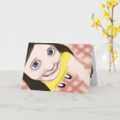 De Kaart van de Verjaardag van de appeltaart (Gele Bloem)