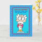 De Kaart van de Verjaardag van de BEHANDELING van (Gele Bloem)