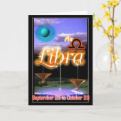 De kaart van de Verjaardag van de Dierenriem van (Gele Bloem)