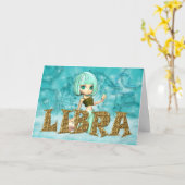 De kaart van de Verjaardag van de Dierenriem van (Gele Bloem)