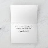 De Kaart van de Verjaardag van de Duitse herder (Binnen)