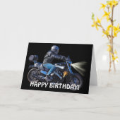 De Kaart van de Verjaardag van de Fietser van de (Gele Bloem)