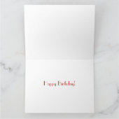 De Kaart van de Verjaardag van de Gang van de (Binnen)