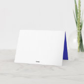 De Kaart van de Verjaardag van de kip en van het (Achterkant)