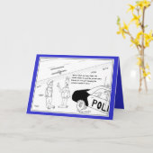 De Kaart van de Verjaardag van de kip en van het (Gele Bloem)