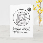 De Kaart van de Verjaardag "van de Loterij van de (Gele Bloem)