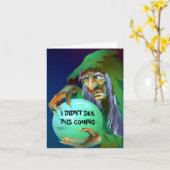 DE KAART VAN DE VERJAARDAG VAN DE TELLER ~ VAN HET (Gele Bloem)