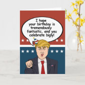 De Kaart van de Verjaardag van de troef - ik hoop (Gele Bloem)