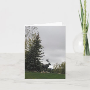 De Kaart van de Verjaardag van elanden