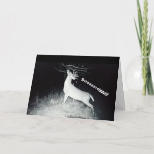 De Kaart van de Verjaardag van herten