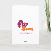 De Kaart van de Verjaardag van het bacon (Achterkant)