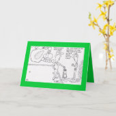 De Kaart van de Verjaardag van het golf (Gele Bloem)