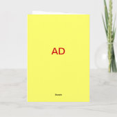 DE KAART VAN DE VERJAARDAG VAN HET MAMMA (Achterkant)