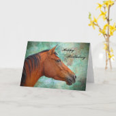 De Kaart van de Verjaardag van het paard (Gele Bloem)