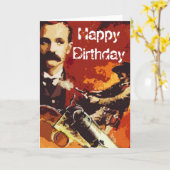 De Kaart van de Verjaardag van het Pop-art van (Gele Bloem)