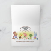 De Kaart van de Verjaardag van het Strand van (Binnen)