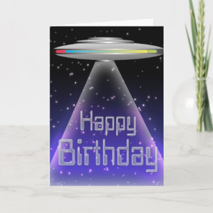 De Kaart van de Verjaardag van het UFO