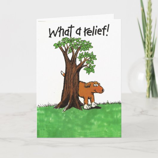 De Kaart van de Verjaardag van Humorus (Voorkant)