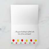 De Kaart van de Verjaardag van Labrador van de (Binnen)