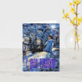 De kaart van de Verjaardag van Snegurochka in Rus (Gele Bloem)