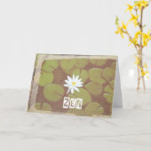 De Kaart van de Verjaardag van Zen (Gele Bloem)