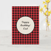 De Kaart van de verjaardag voor papa van het Kind (Gele Bloem)