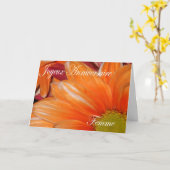 De Kaart van de verjaardag voor Vrouw (Gele Bloem)