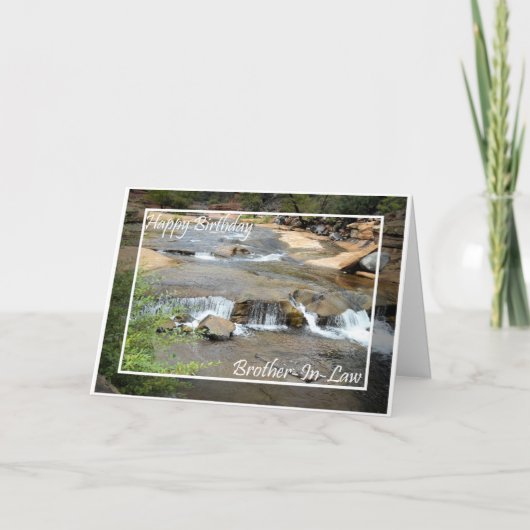 De Kaart van de verjaardag voor Zwager (Voorkant)