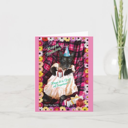 De Kaart van de Verrassing van de verjaardag (Voorkant)