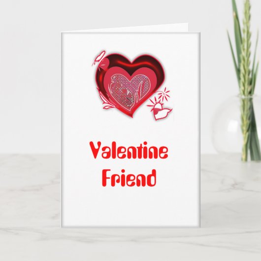 De Kaart van de Vriend van Valentijn (Voorkant)