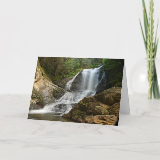 De Kaart van de Waterval van Vermont (Voorkant)