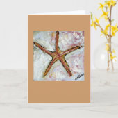 De kaart van de zeester (Gele Bloem)