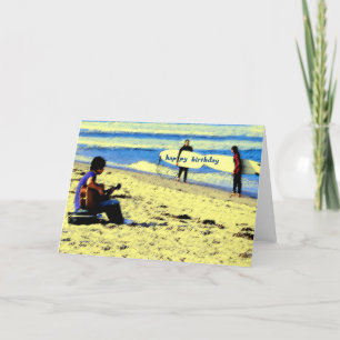 de kaart van de zimzalaverjaardag