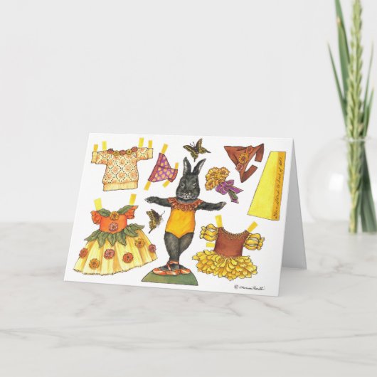 De kaart van Doll van het Document van Halloween (Voorkant)