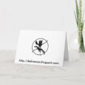 De Kaart van drie Vogels (Achterkant)