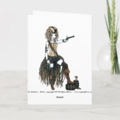 De Kaart van Fae van de Maan van het Schip van de (Achterkant)