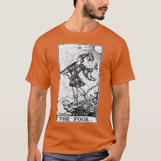 De Kaart van Fool Tarot majoor Arcana meldt T-shirt