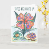 De Kaart van gelukwensen (Gele Bloem)