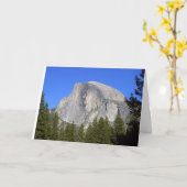 De Kaart van gelukwensen met Halve Koepel (Gele Bloem)