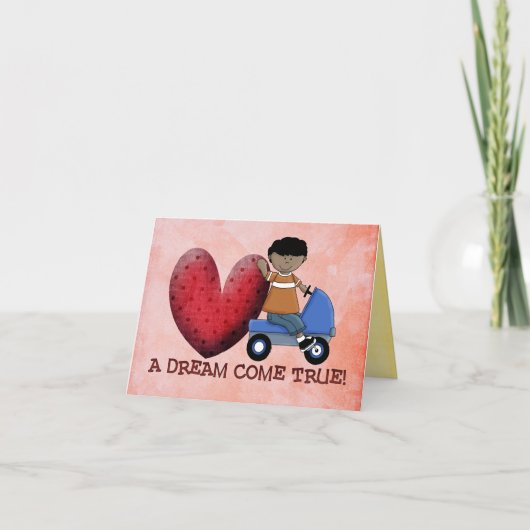 de kaart van goedkeuringsgelukwensen (Voorkant)