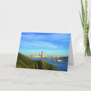 De Kaart van golden gate bridge